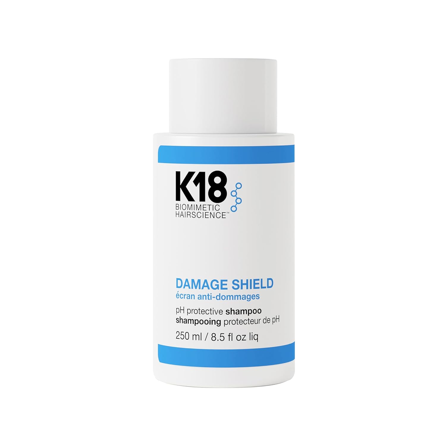 K18 Damage Shield Protective Shampoo, Reduces Frizziness & Tangles, Maintains Ha...