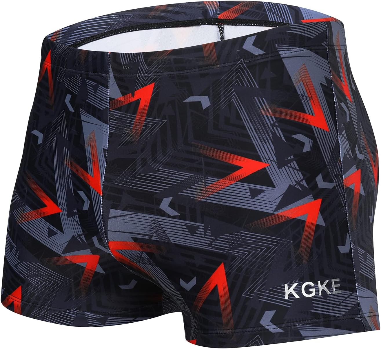 Men's Square Leg Swimming Jammer Shorts UPF50+,Men Swimsuit Swim Jammers Fabric...