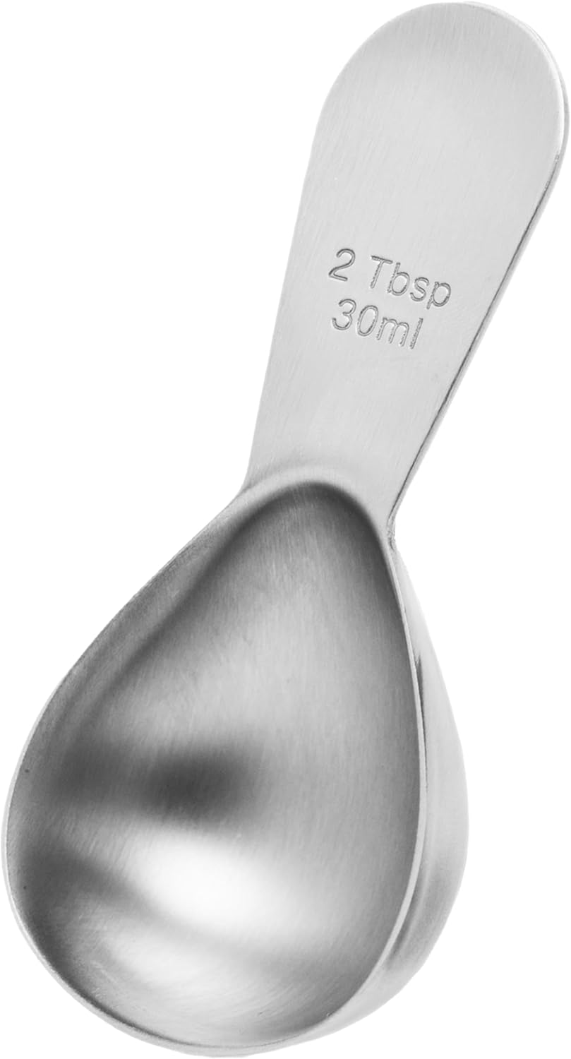 COLETTI Coffee Scoop - Tablespoon Scoop - Stainless Steel Short Handle For Measu...