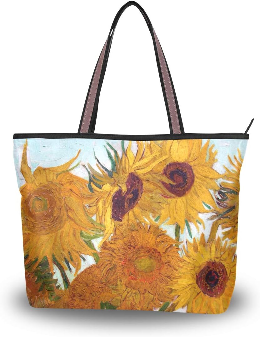 Women Shoulder Bag Large Satchel Handbag Tote Bags Purses Work Bag Ladies Zipper...