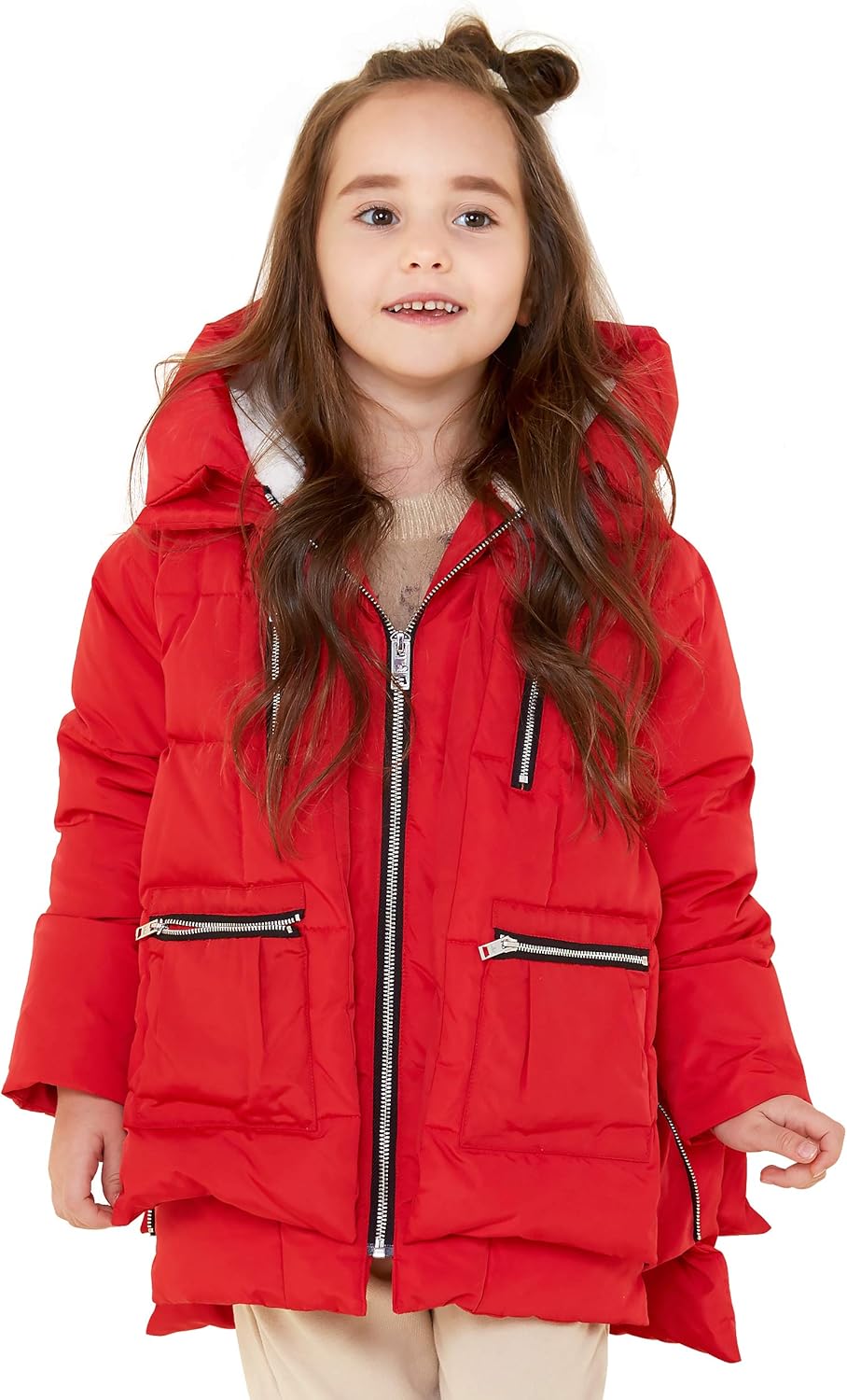 Orolay Children Hooded Down Coat Girl's Quilted Puffer Jacket Boy's Winter Jacke...