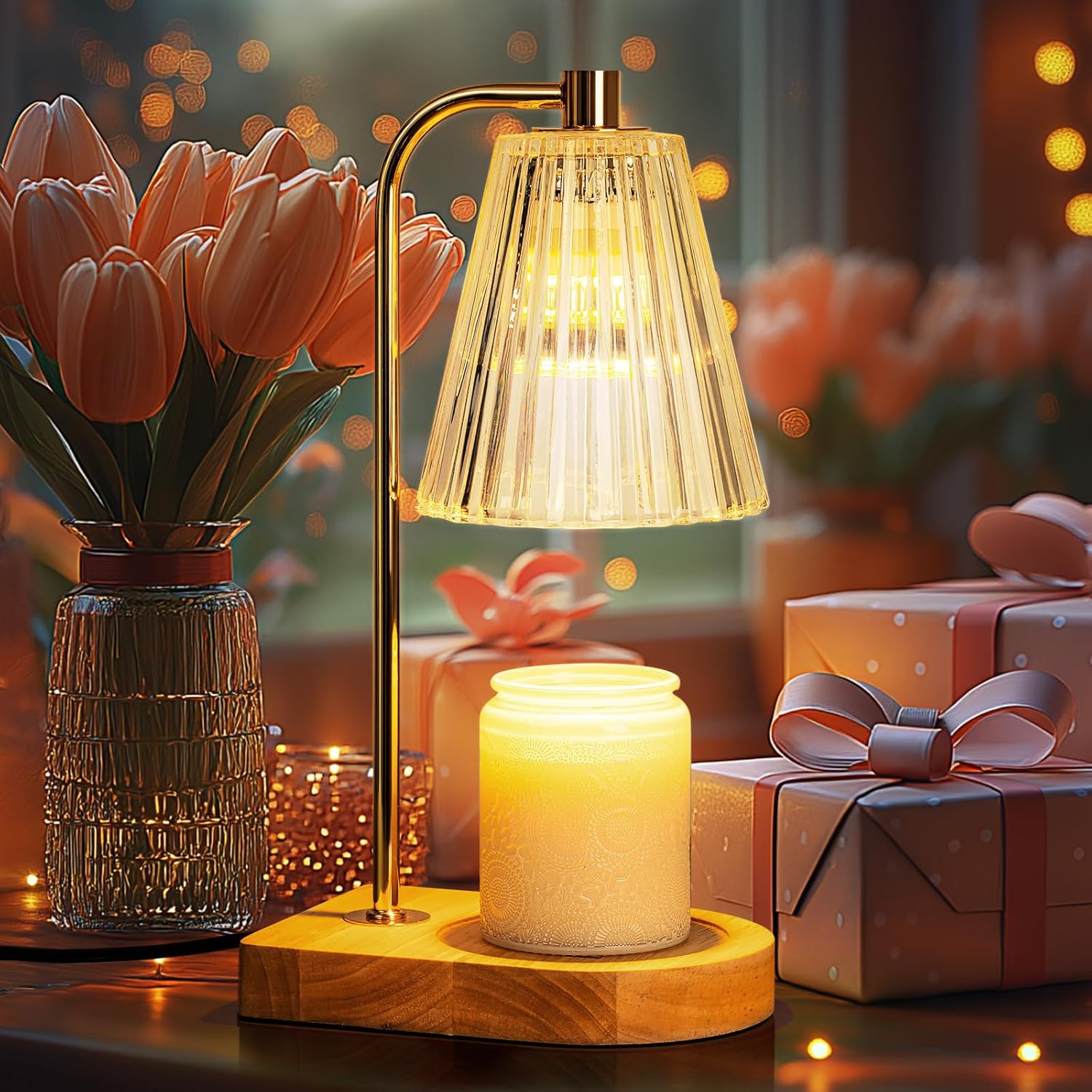 Mom Birthday Gifts for Women, Candle Warmer Lamp w...