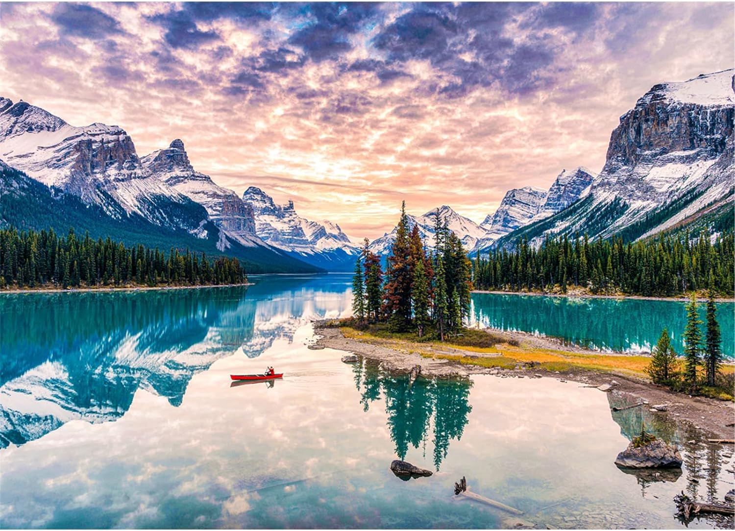 HUADADA Jigsaw Puzzles for Adults 1000 Pieces, Spirit Island Interlock Perfectly...