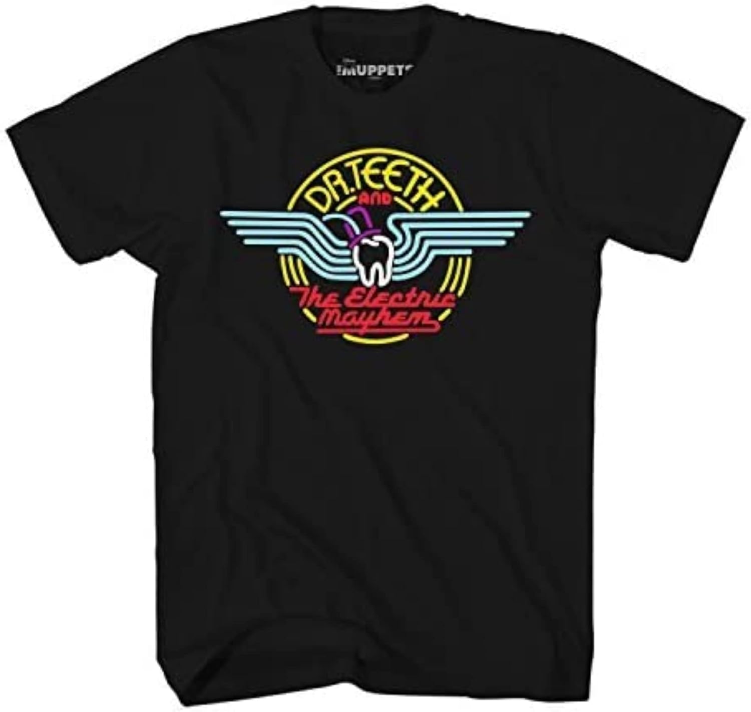 The Muppets Dr. Teeth and The Electric Mayhem Band T-Shirt Large Electric Mayhem