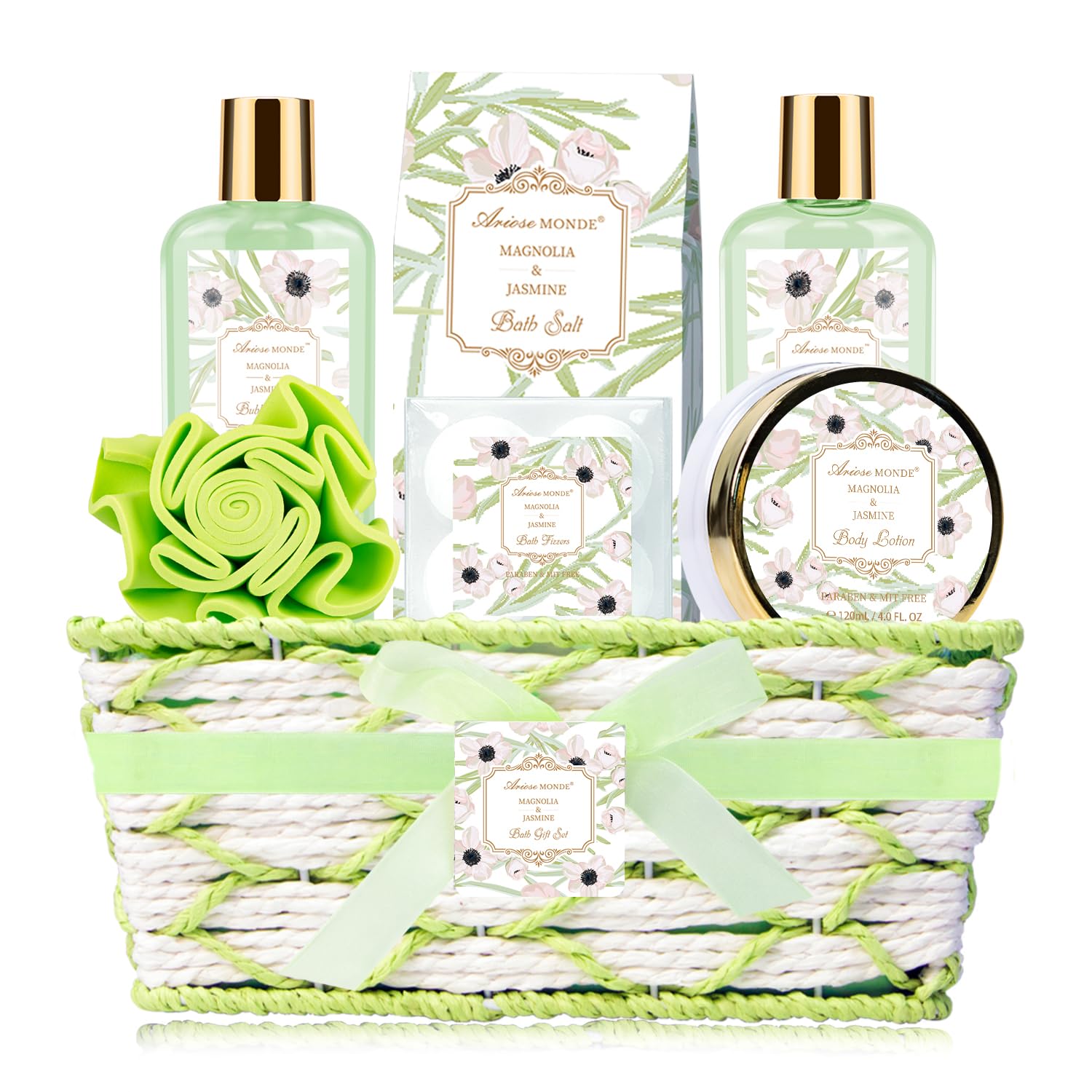 Spa Gifts for Women, Bath Sets for Women Gift, 7Pcs Spa Gift Set w/Shower Gel, B...
