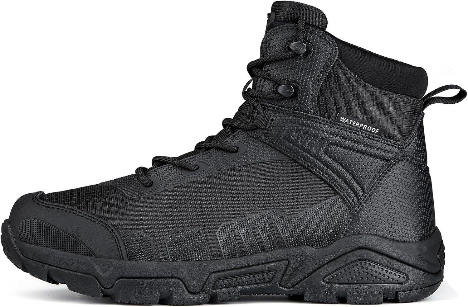FREE SOLDIER Men's Waterproof Hiking Boots Mens Lightweight Outdoor Mid Trekking...