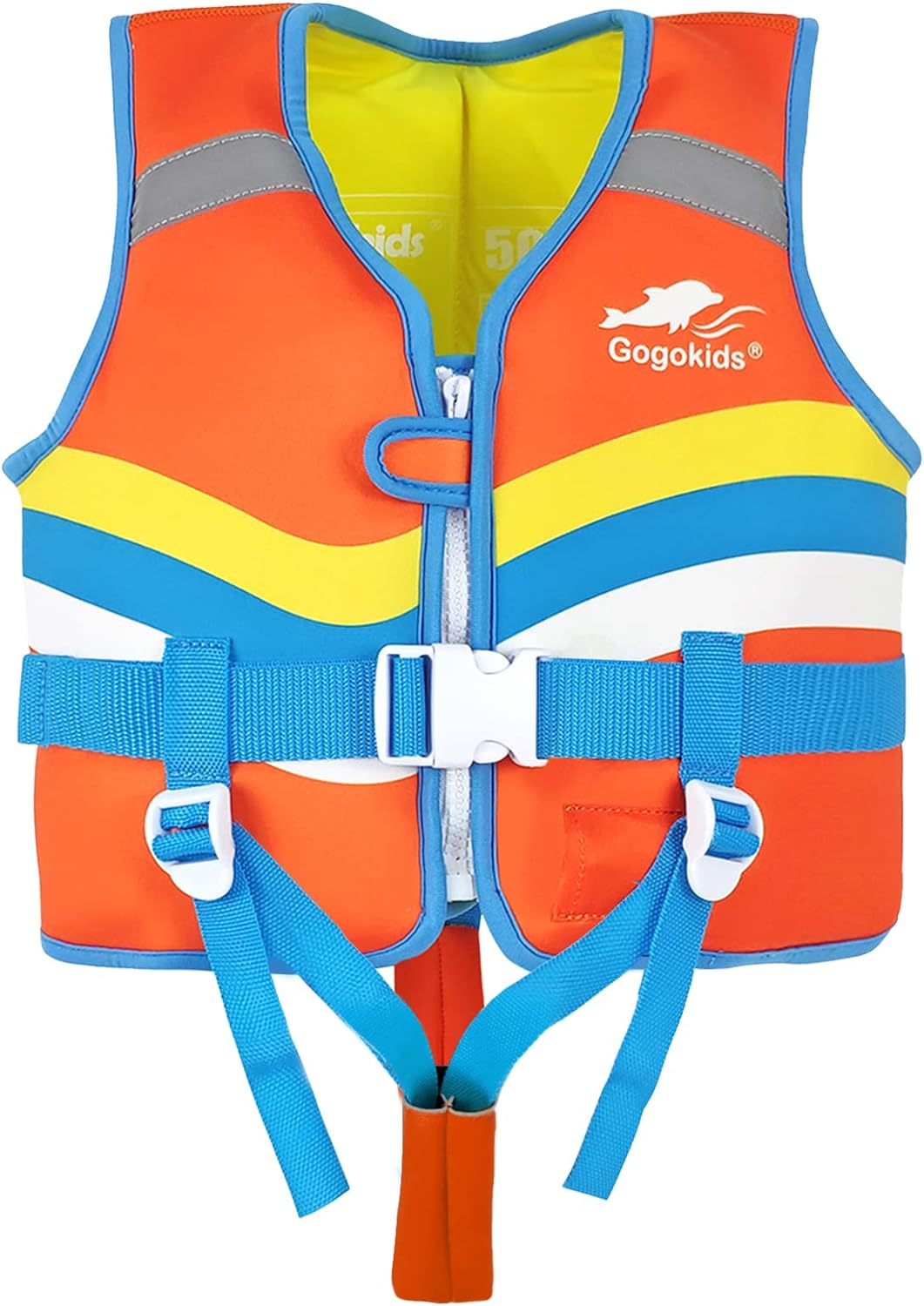 Gogokids Kids Swim Vest Float Jacket for 30-50 lbs 2-6 Years - Toddler Flotaties...