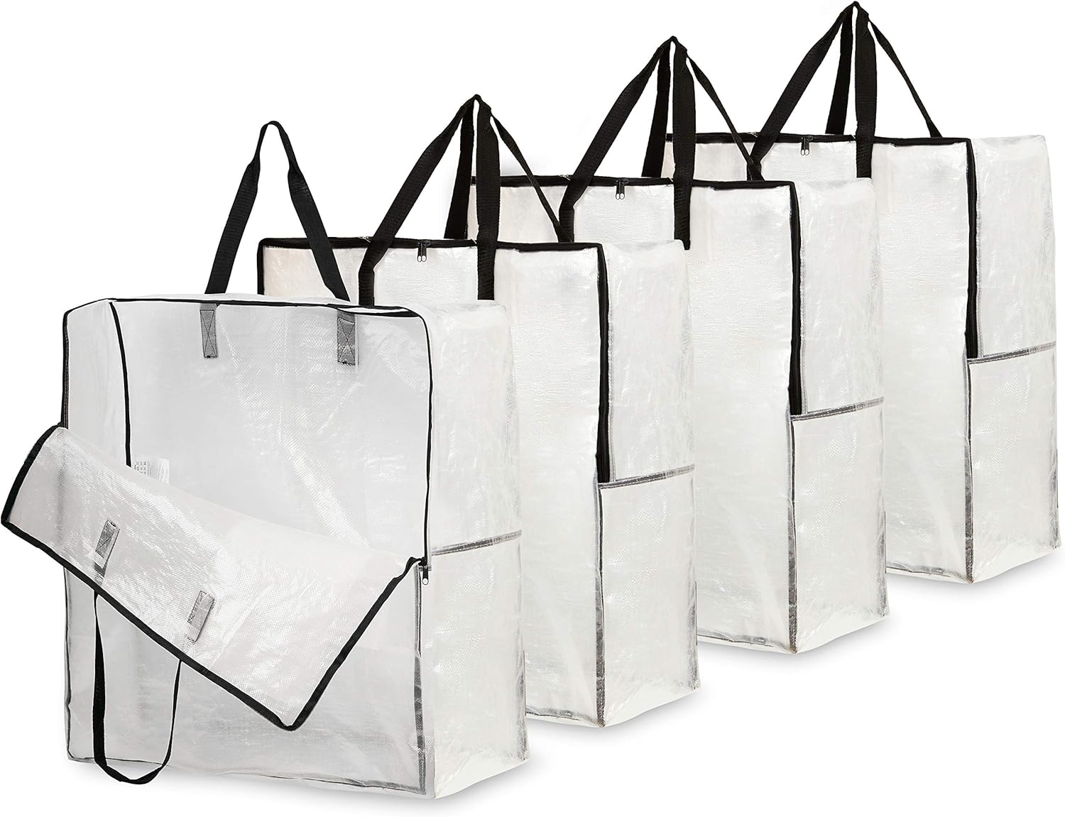 DECO EXPRESS Laundry Bags, Heavy Duty Jumbo Garage, Attic Or Underbed Storage So...