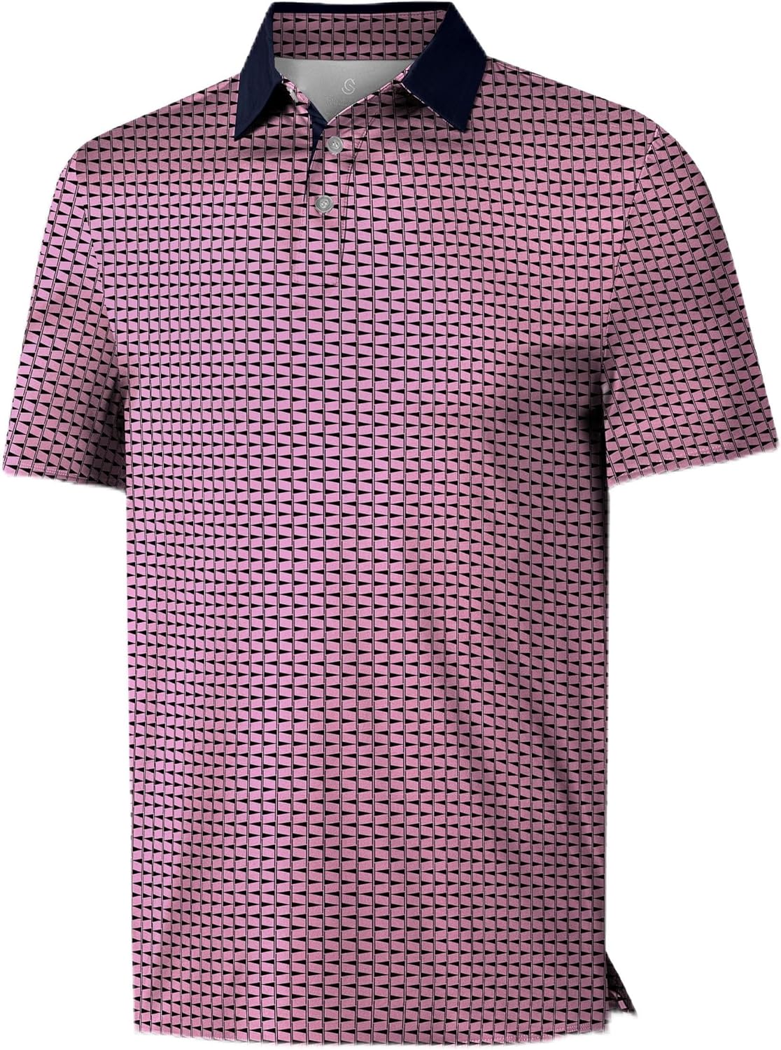 Mens Golf Shirt Short Sleeve Funny Print Golf Polo Shirts for Men Lightweight Dr...