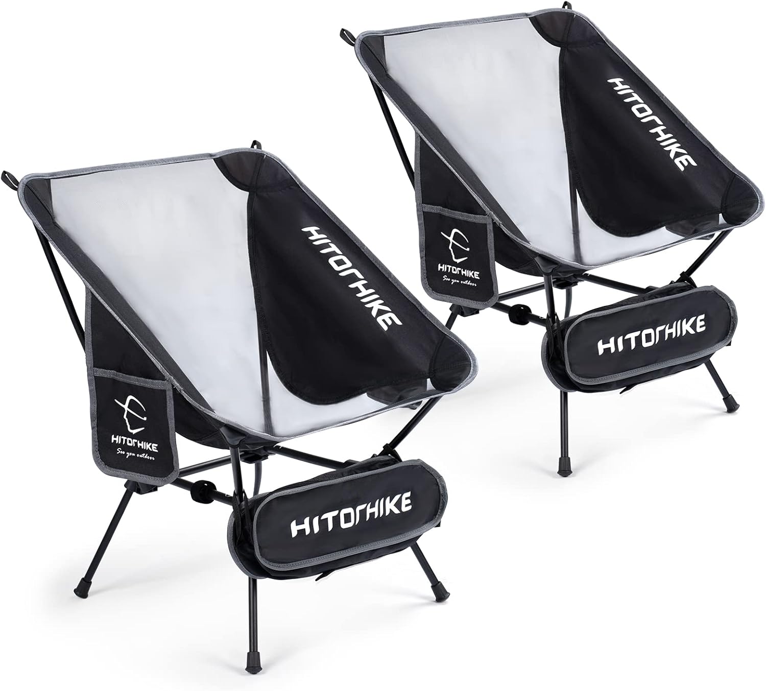 HITORHIKE Camping Chair Backpack Camping Folding Chair Breathable Mesh Structure...
