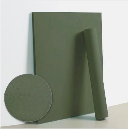 Dimoon 236''x15.7'' Green Skin Peel and Stick Wallpaper Contact Paper Modern Sel...