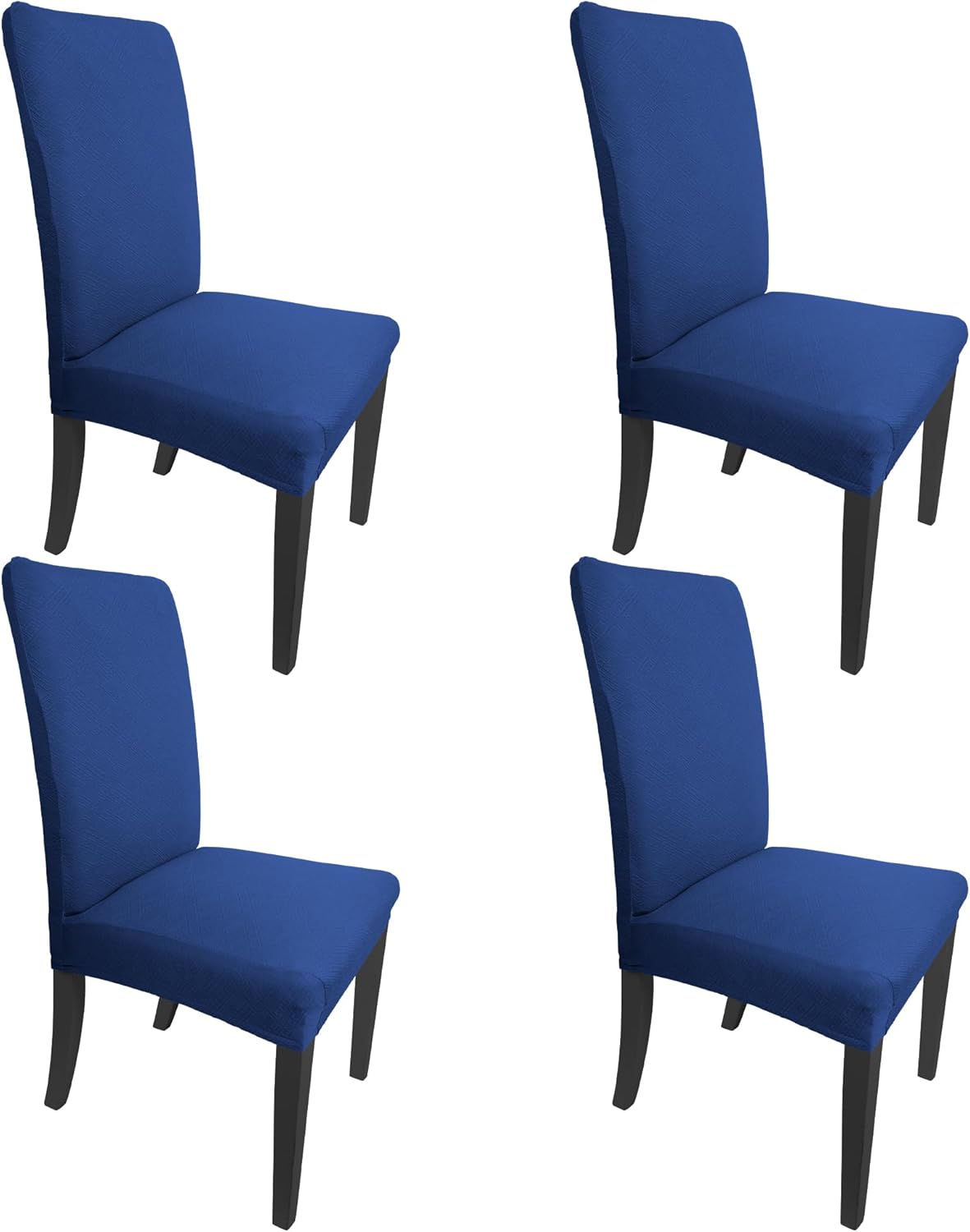 NORTHERN BROTHERS Dining Room Chair Covers 4 Pack, Stretch Chair Slipcovers Wate...