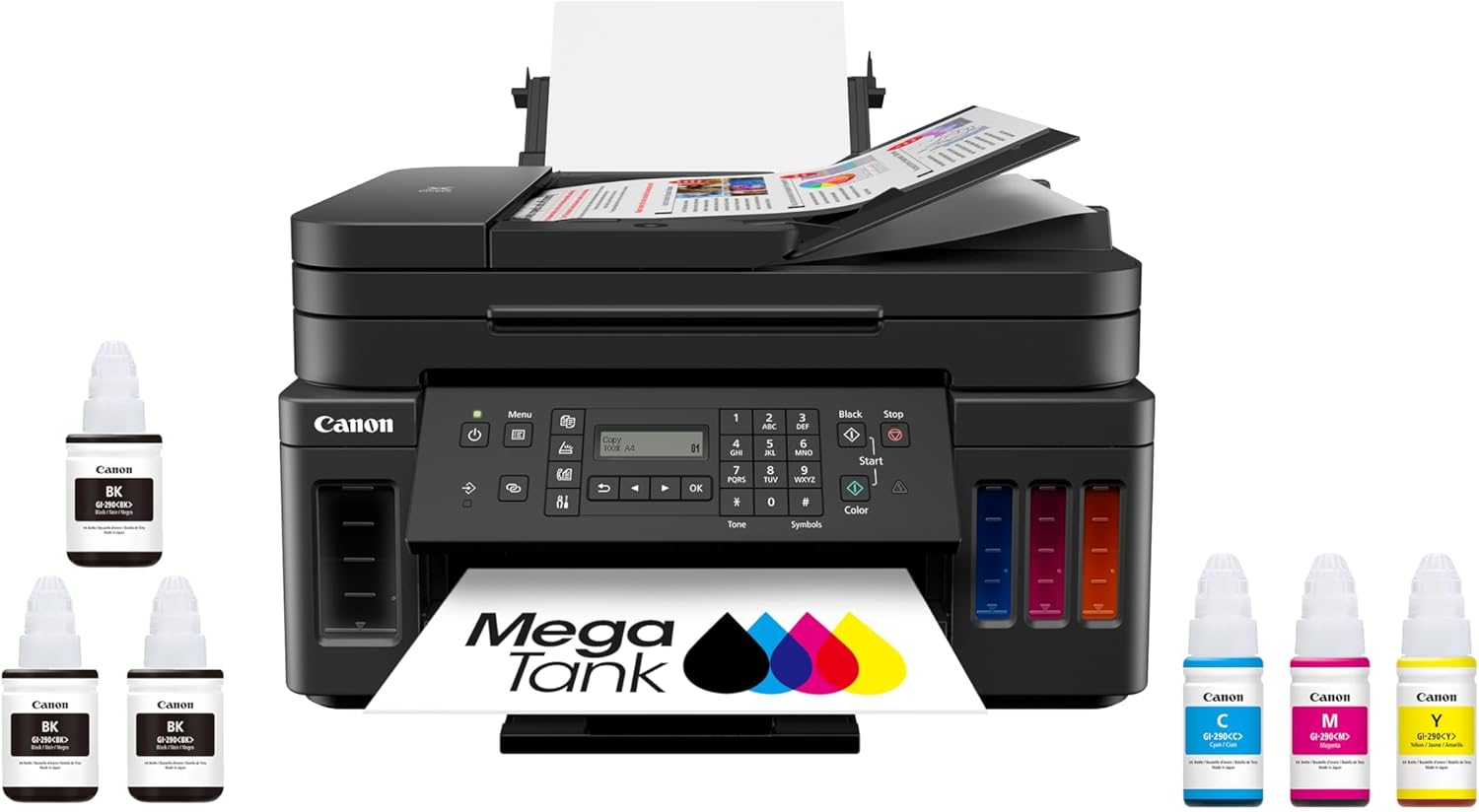 Canon G7020 All-in-One Printer Home Office | Wireless Supertank (Megatank) Print...