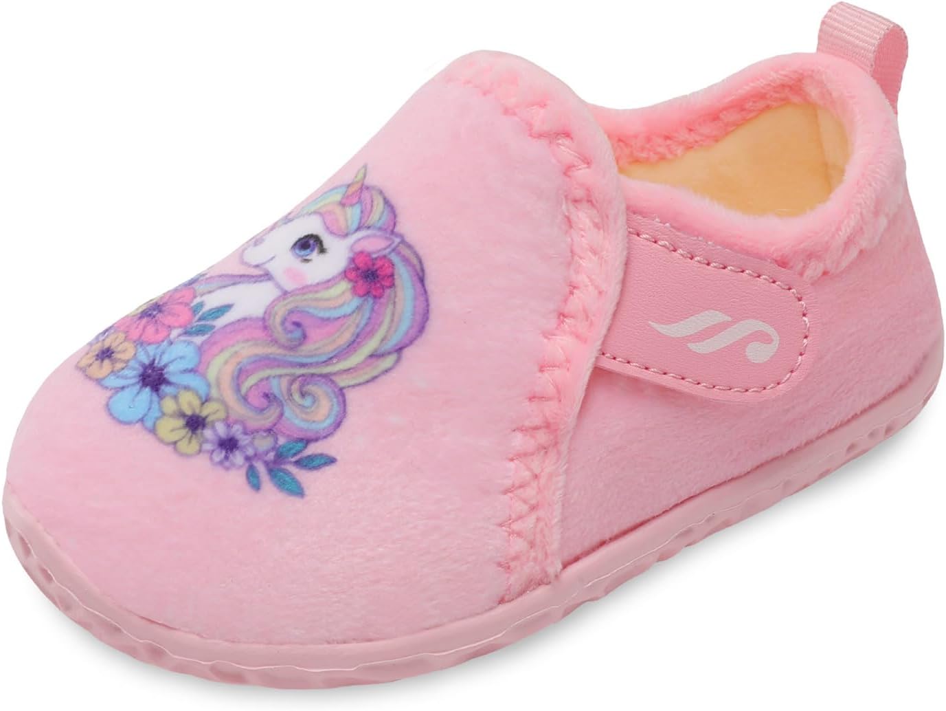 JIASUQI Toddler Slippers Fuzzy Kids Slippers Warm House Shoes for Boys Girls 10....