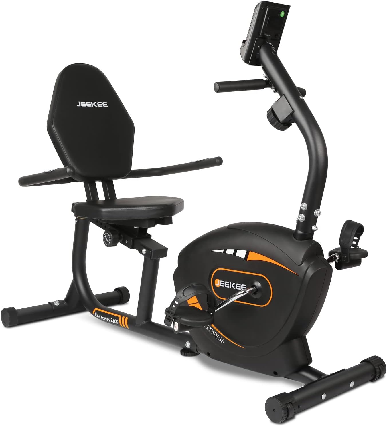 JEEKEE Recumbent Exercise Bike for Adults Seniors...