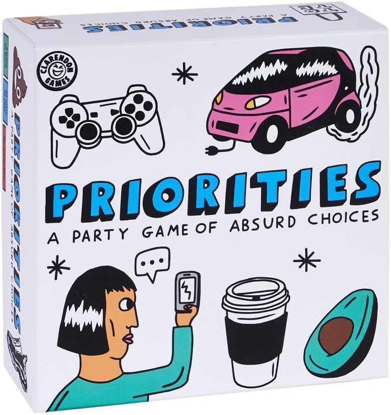 Clarendon Games Priorities: The Hilarious New Party Game of Absurd Choices That...