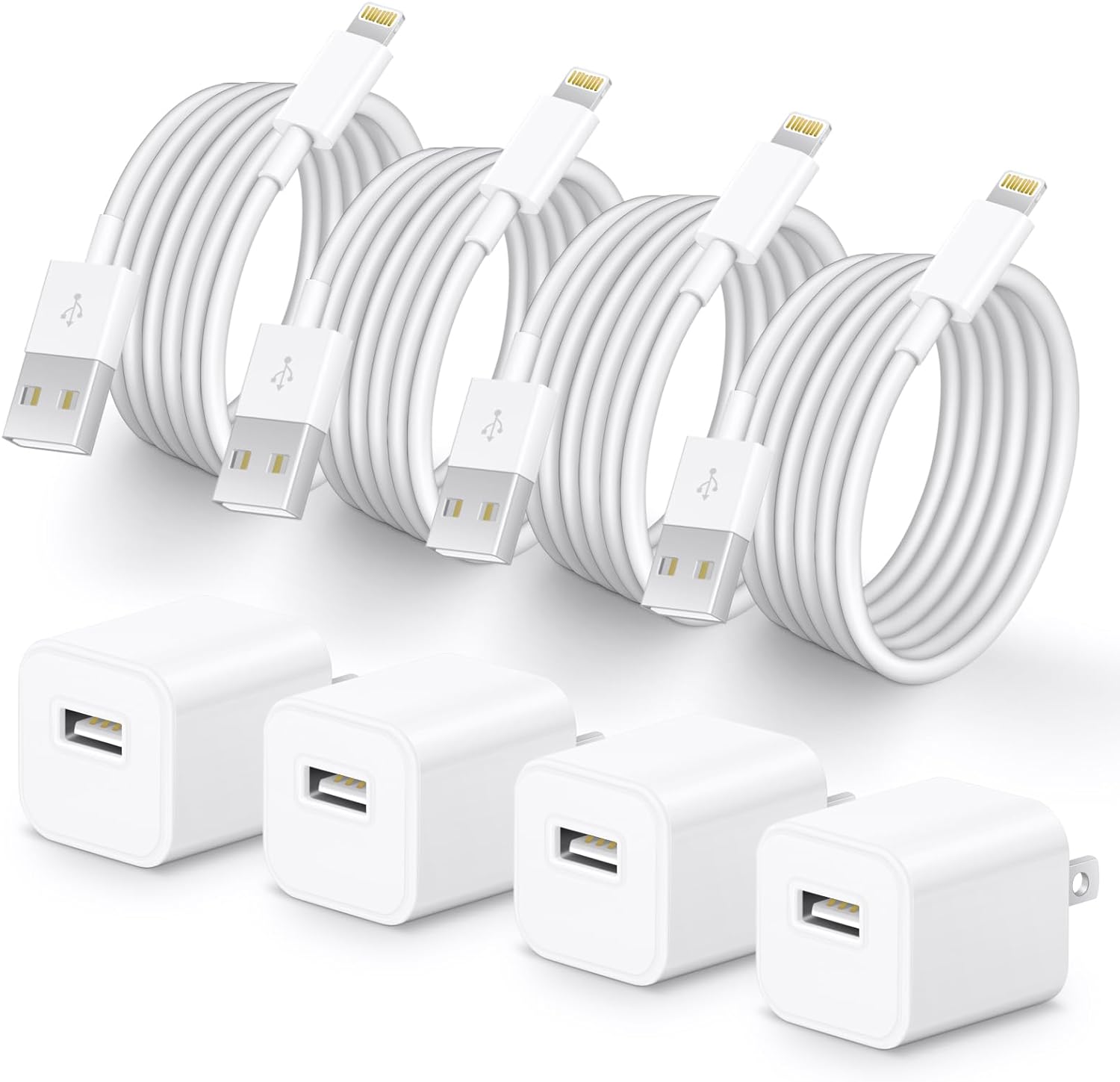 i Phone Lightning Charger，[MFi Certified] Phone Charger USB with Charging Cord...