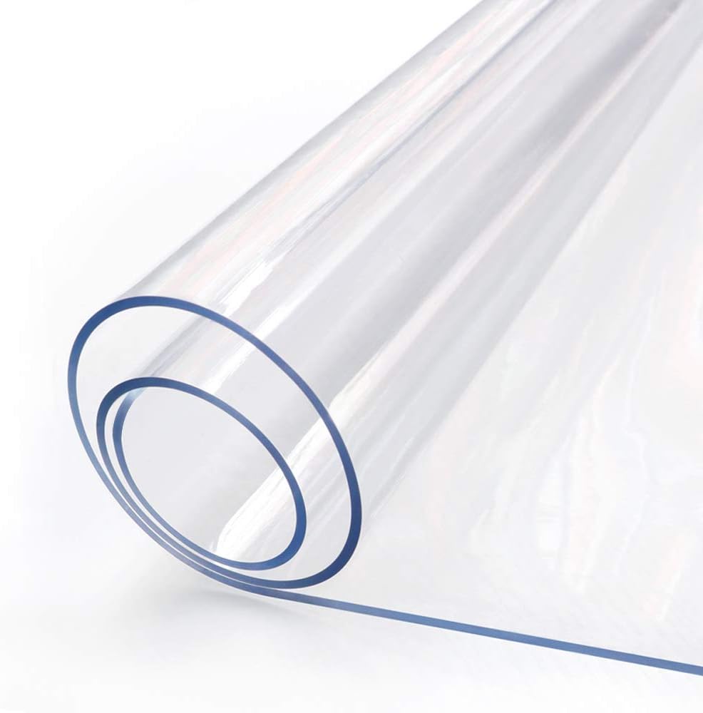 12 X 48 Inch 4ft Thick Clear Dining Table Protector Tablecloth Cover Desk Pad Ma...
