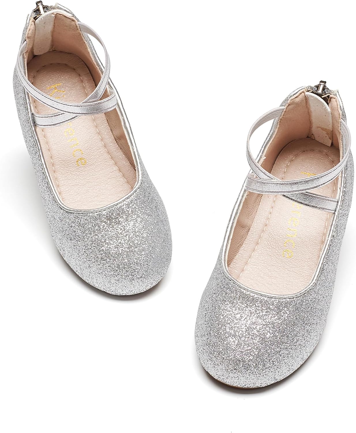 Kiderence Little Toddler Girls Dress Shoes Ballerina Ballet Flats Kids Mary Jane...