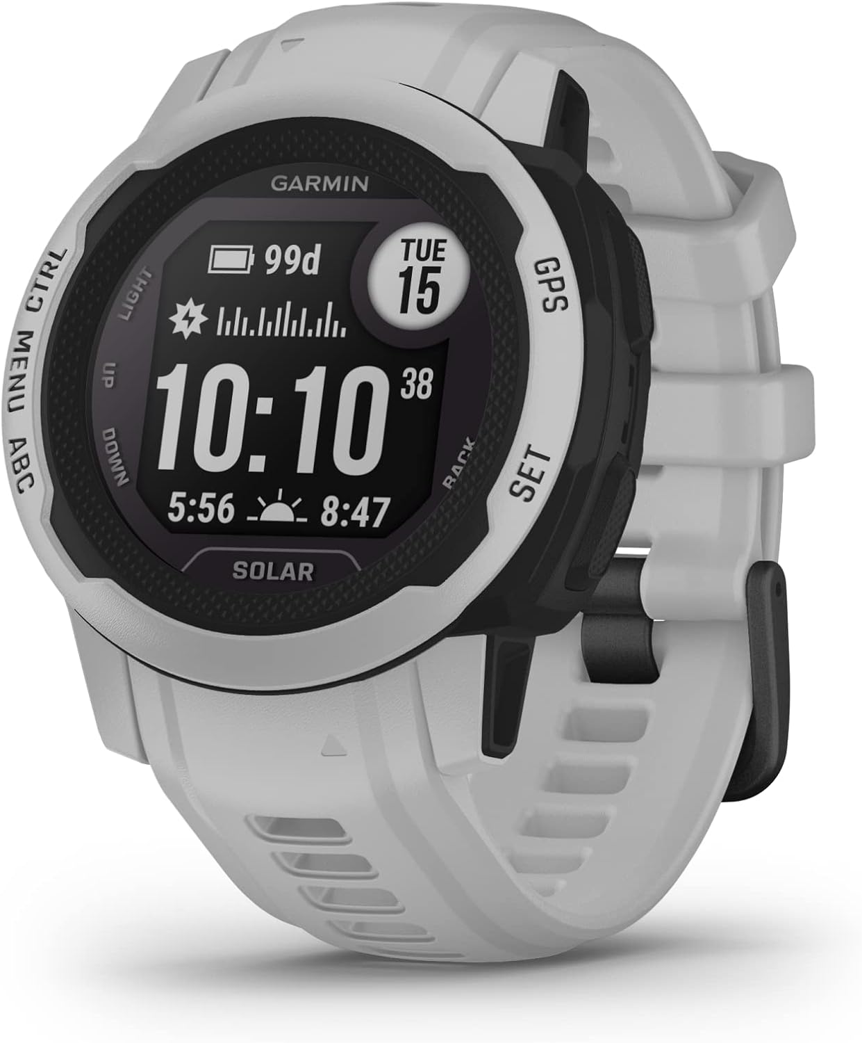 Garmin Instinct 2S Solar, Smaller-Sized GPS Outdoor Watch, Solar Charging Capabi...