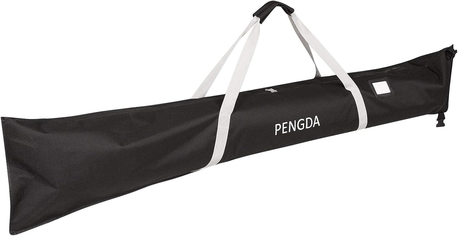 Ski Bag Adult (Unisex) Eco Alpine Ski Bag 900D Polyester Water-Resistant Adjusta...