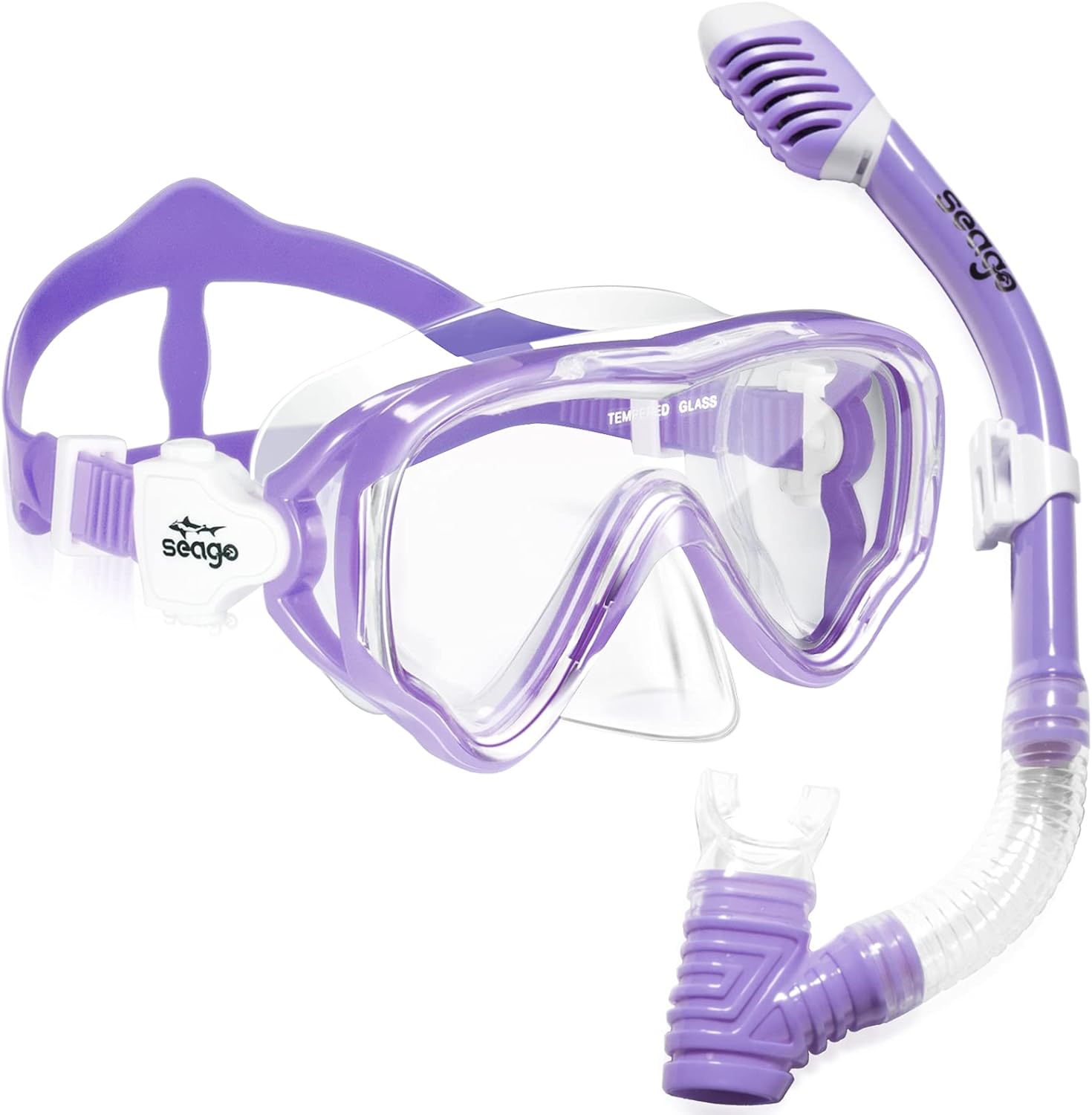 Kids Snorkel Set Dry Top Snorkel Mask Snorkeling Gear for Kids Boys Girls Youth,...