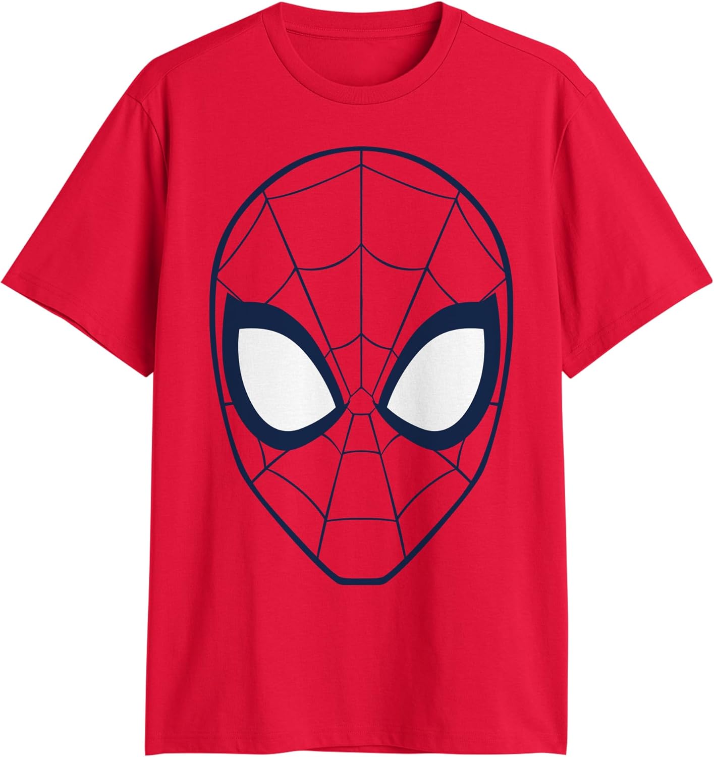 Marvel Amazing Spider-Man Big Face T-Shirt Red Large