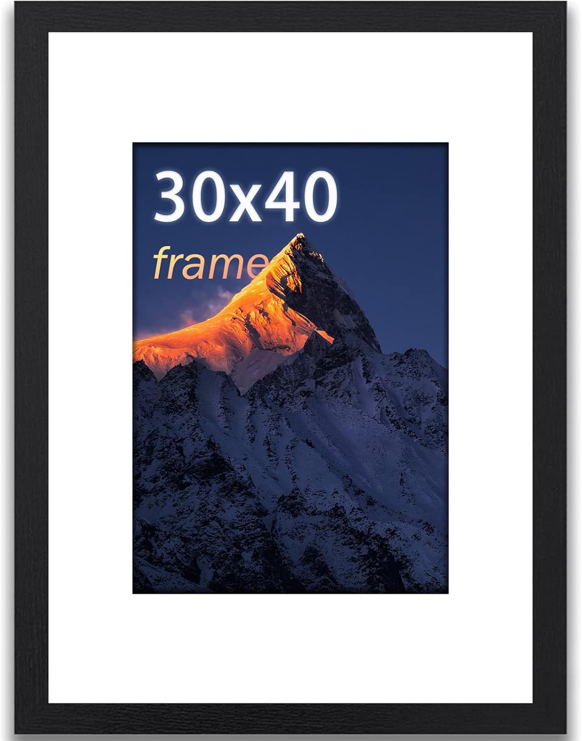 wyewye 30x40 Picture Frame, 30 x 40cm Wooden Photo Frame, Picture Frames 30cm x...