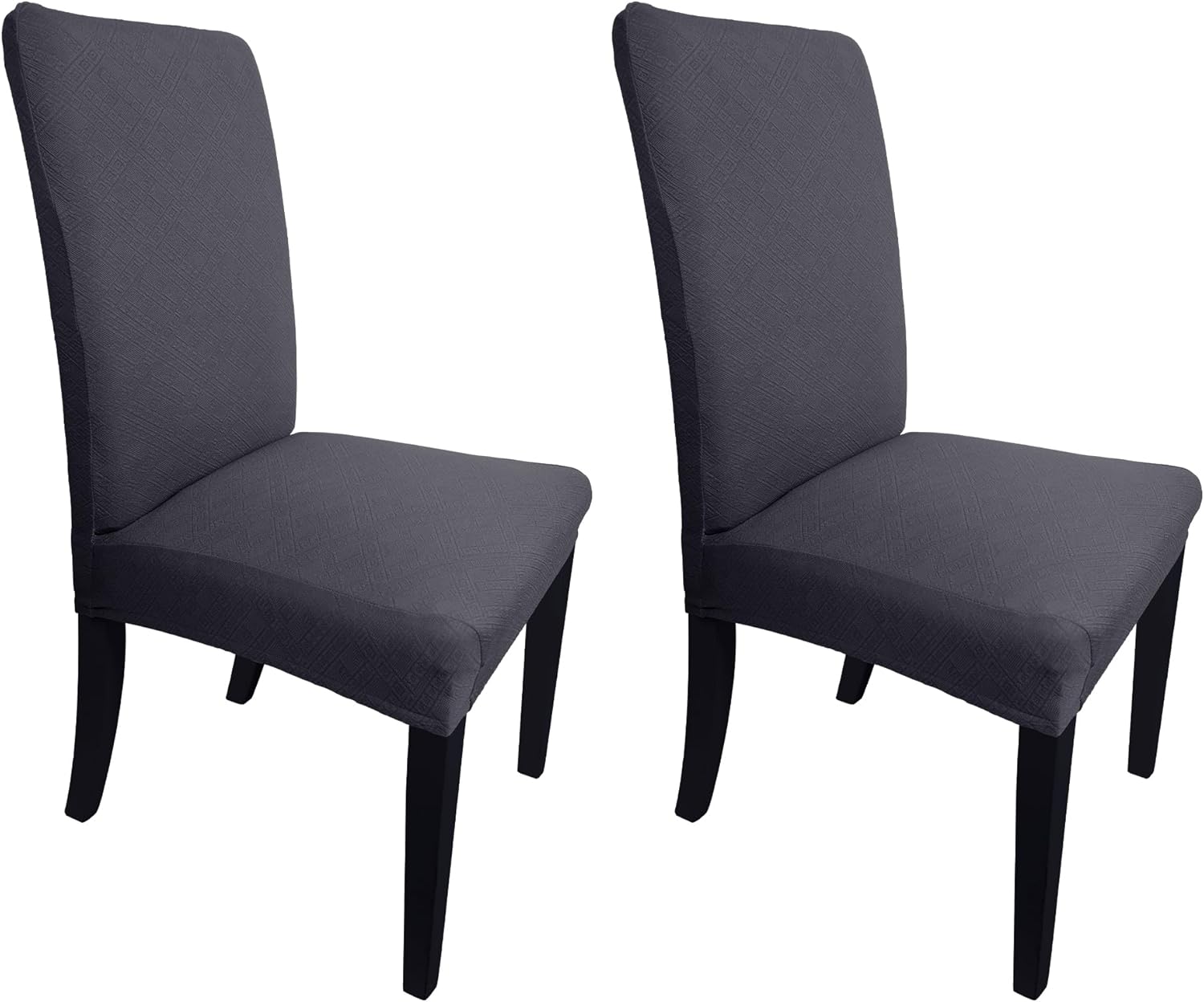 NORTHERN BROTHERS Dining Room Chair Covers 2 Pack, Stretch Chair Slipcovers Wate...