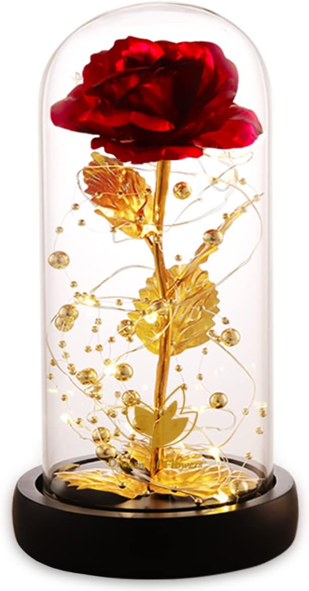 Dream of Flowers Christmas Rose Gifts for Her, Birthday Gifts for Women, Rose Gi...