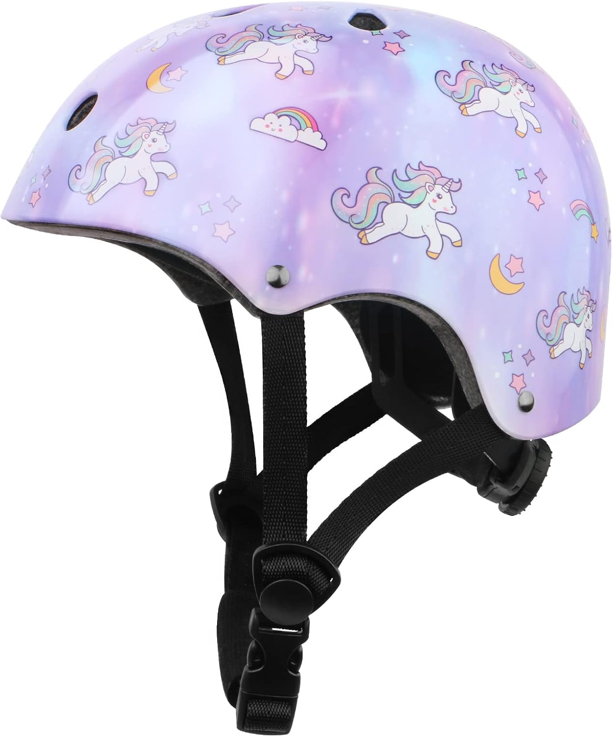 Adjustable Skateboard Bike Protective Helmet for Toddler Girls Kids Youth Boys C...