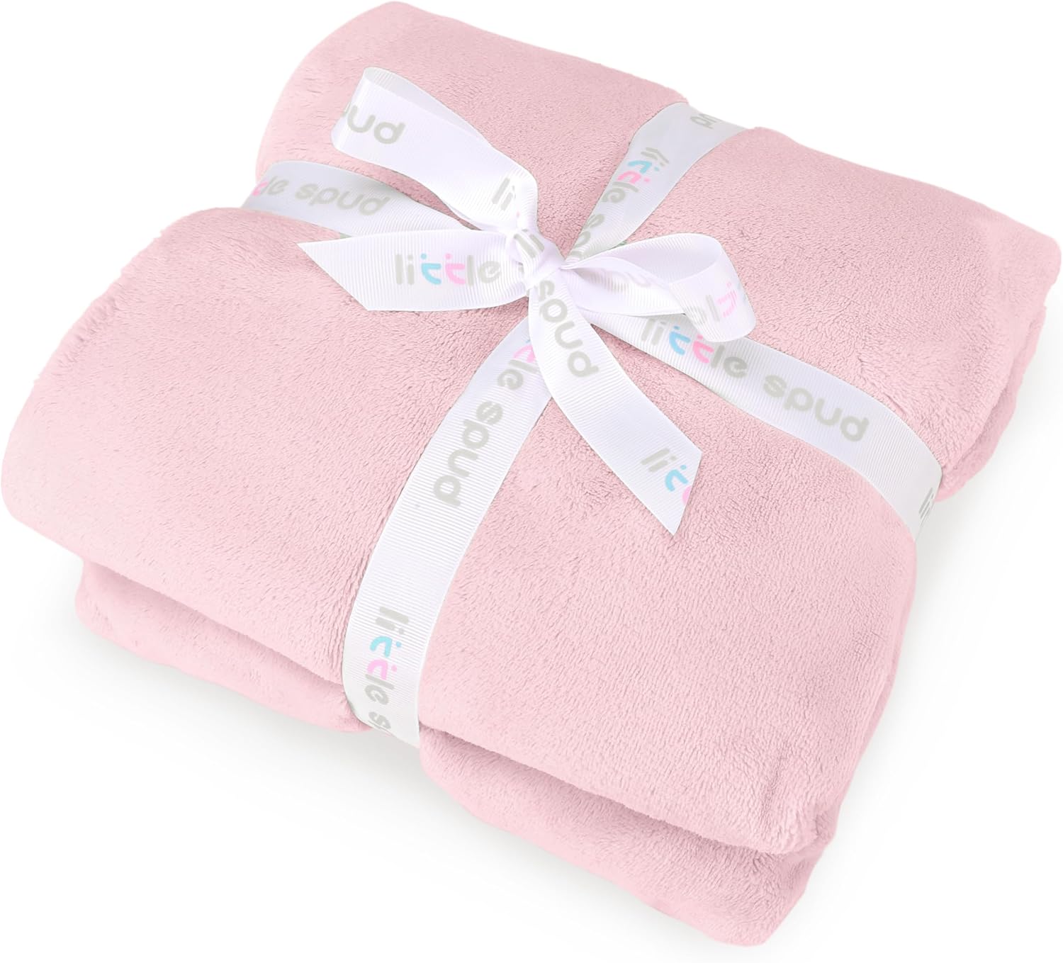 Fleece Baby Blankets Neutral for Boys and Girls, Ultra Soft Cozy 40 * 40 inch Sq...