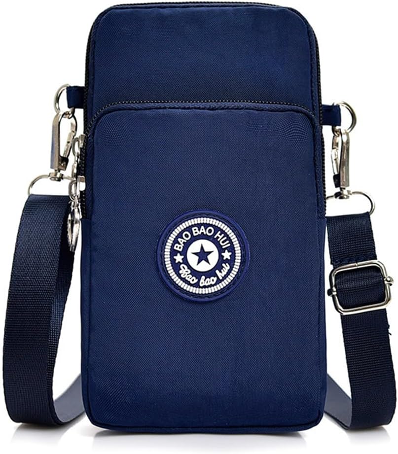 DuoLmi Crossbody Bags for Women, Waterproof Phone Pouch Wrist Bag Zipper Phone B...