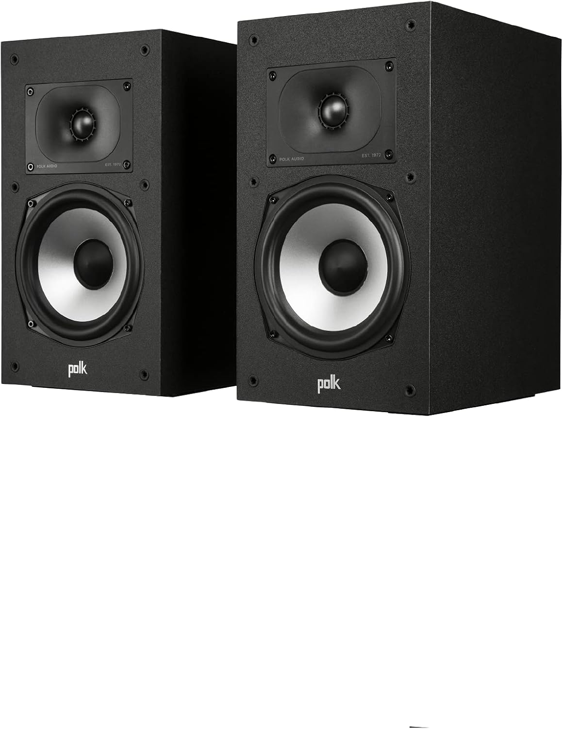Polk Monitor XT20 Pair of Bookshelf or Surround Speakers - Hi-Res Audio Certifie...