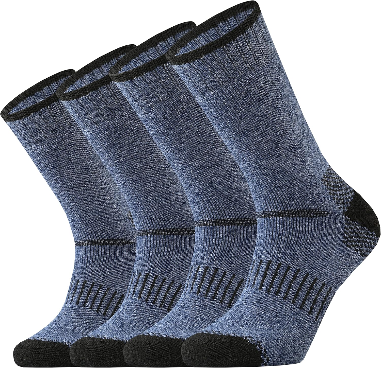 ONKE Merino Wool Cushion Crew Socks for Men Casual Outdoor Hike with Moisture Co...