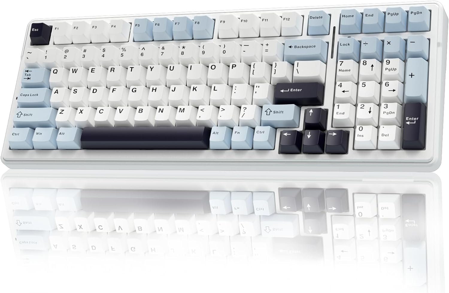AULA F99 Mechanical Gaming Keyboard,Gasket Wireless Mechanical Keyboard,BT5.0/2....