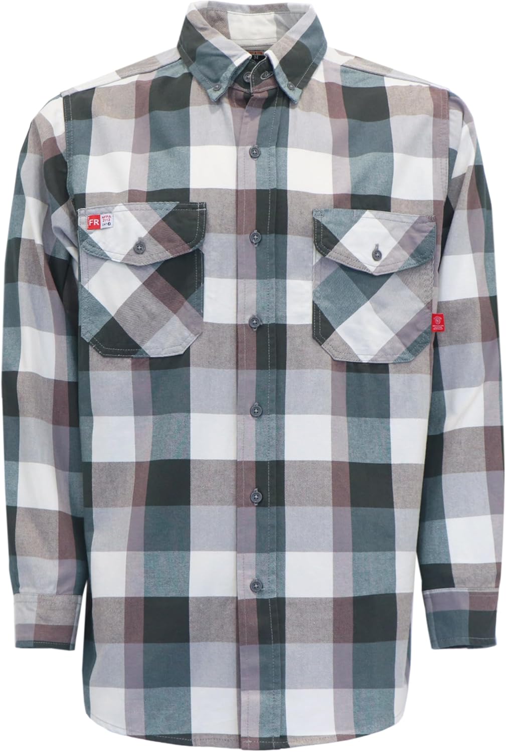 TICOMELA FR Shirts for Men Flame Resistant/Fire Retardant Shirt NFPA2112 7.5oz M...