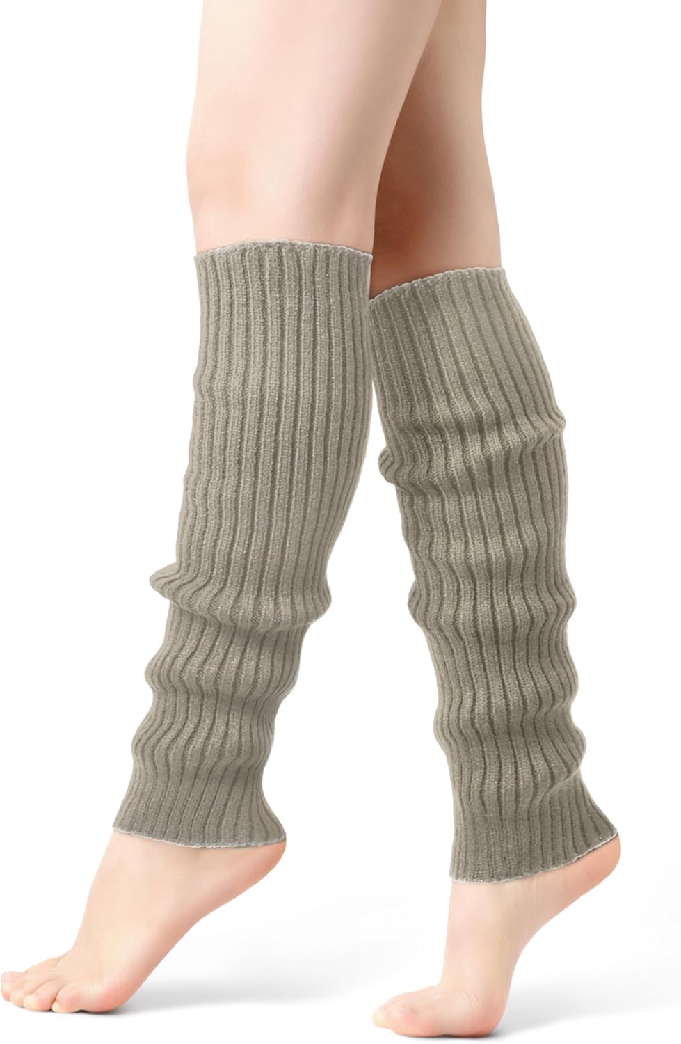 Passionbility Leg Warmers for Women - Leg Warmers 80s Ribbed Knitted Long Socks...