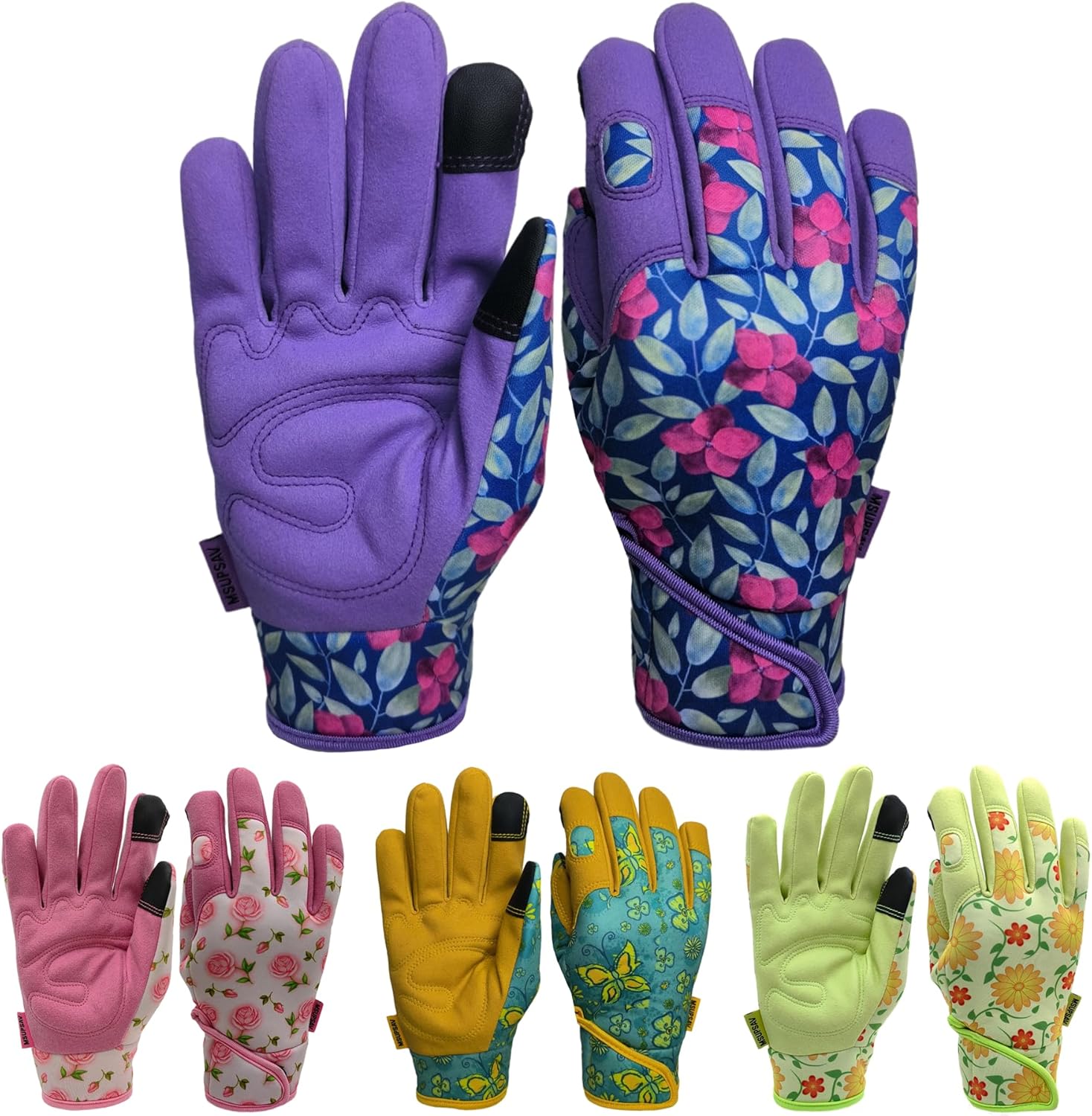 Thorn Proof&Puncture Resistant Gardening Gloves with Grip,Garden Gloves for Wome...