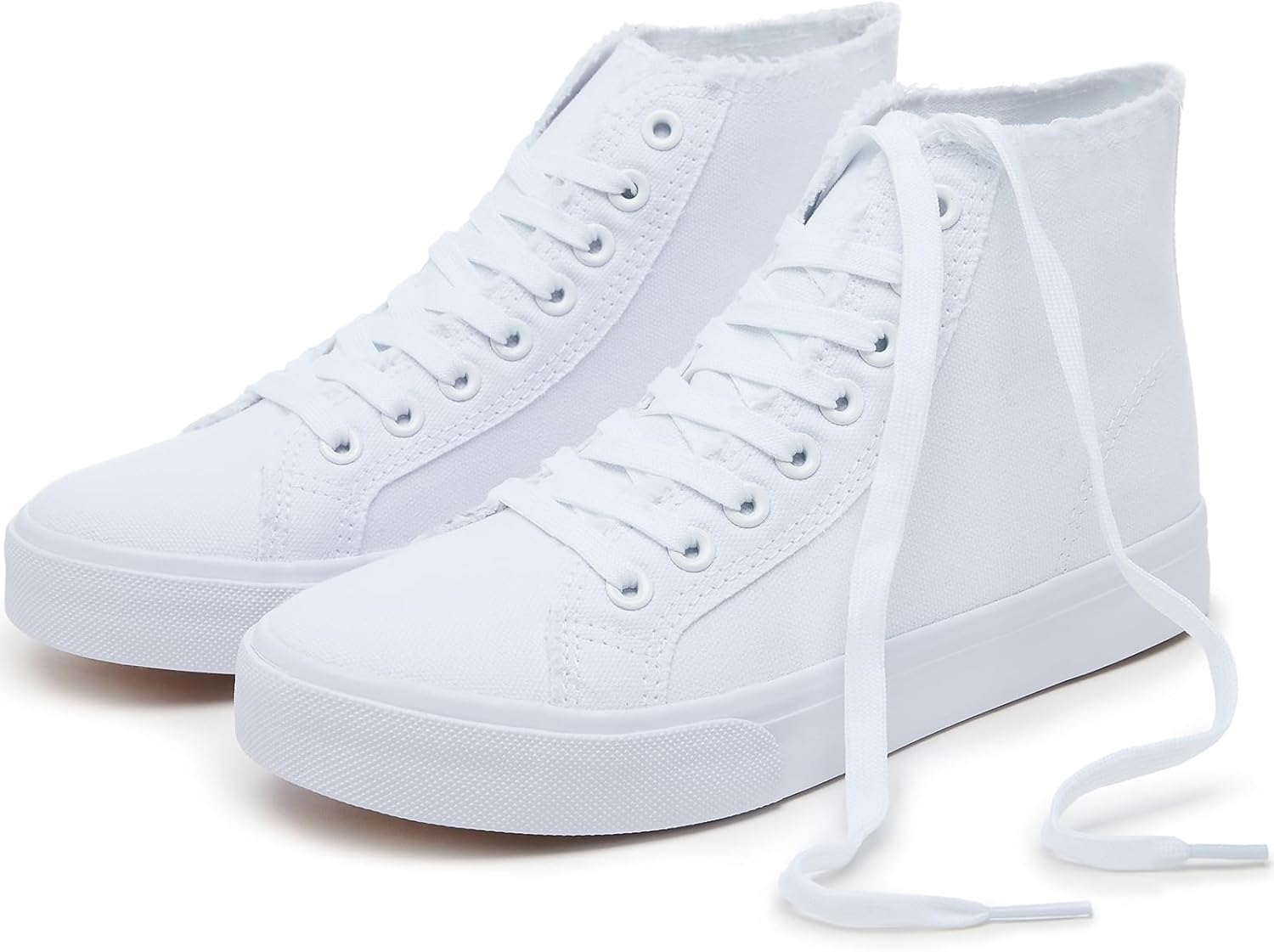hash bubbie Unisex Canvas High top Sneakers Women's Classic Fashion High Tops Ca...