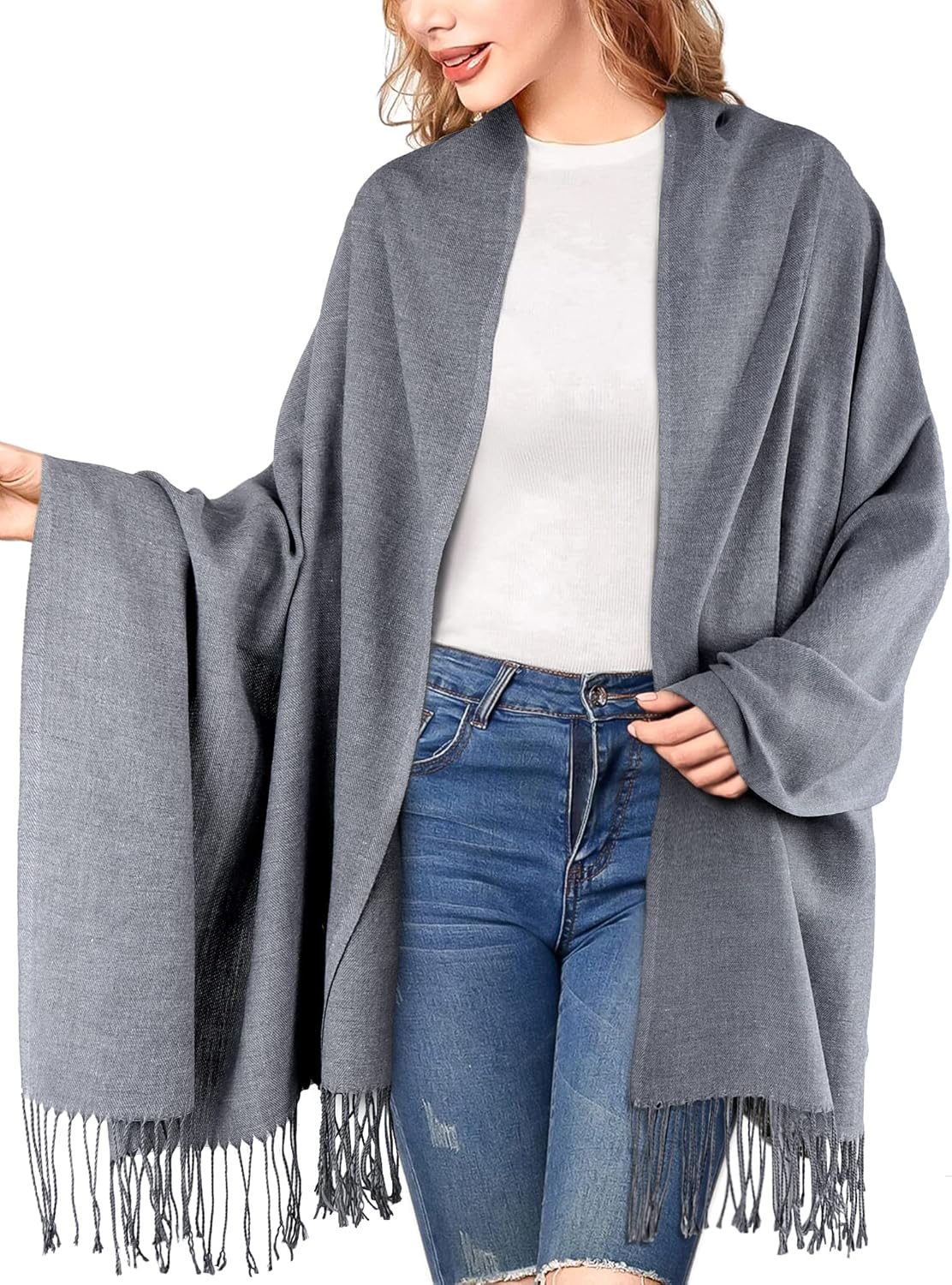 ECOMBOS Scarfs for Women - Pashmina Shawls and Wraps for Evening Dresses Wedding...
