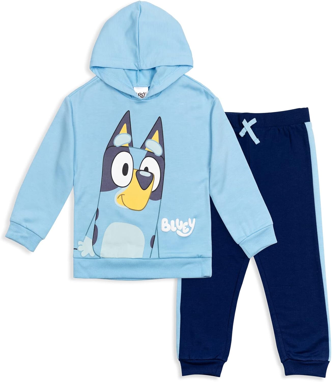 Bluey Boys Fleece Pullover Hoodie & Jogger Pants Set Toddler to Big Kid 5T Blue