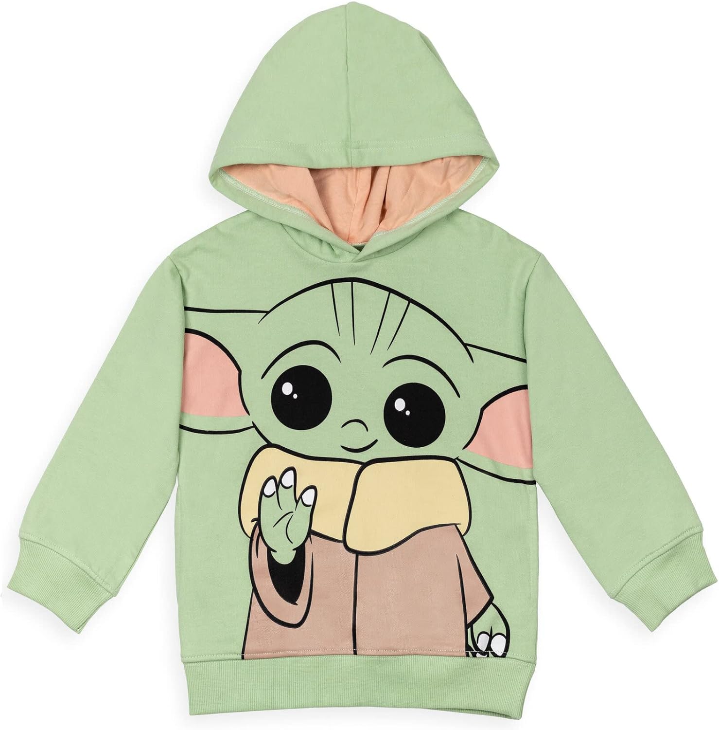 STAR WARS The Mandalorian The Child Fleece Pullover Hoodie Little Kid to Big Kid...