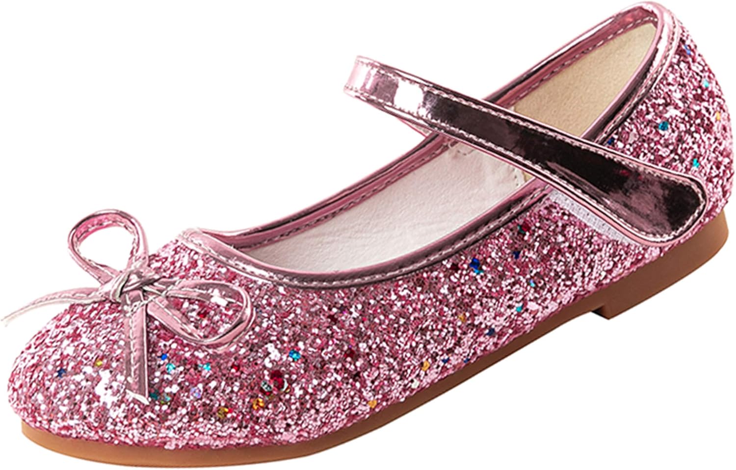 Cadidi Dinos Little Big Girl's Adorable Sparkle Princess Party Girls Dress Shoes...
