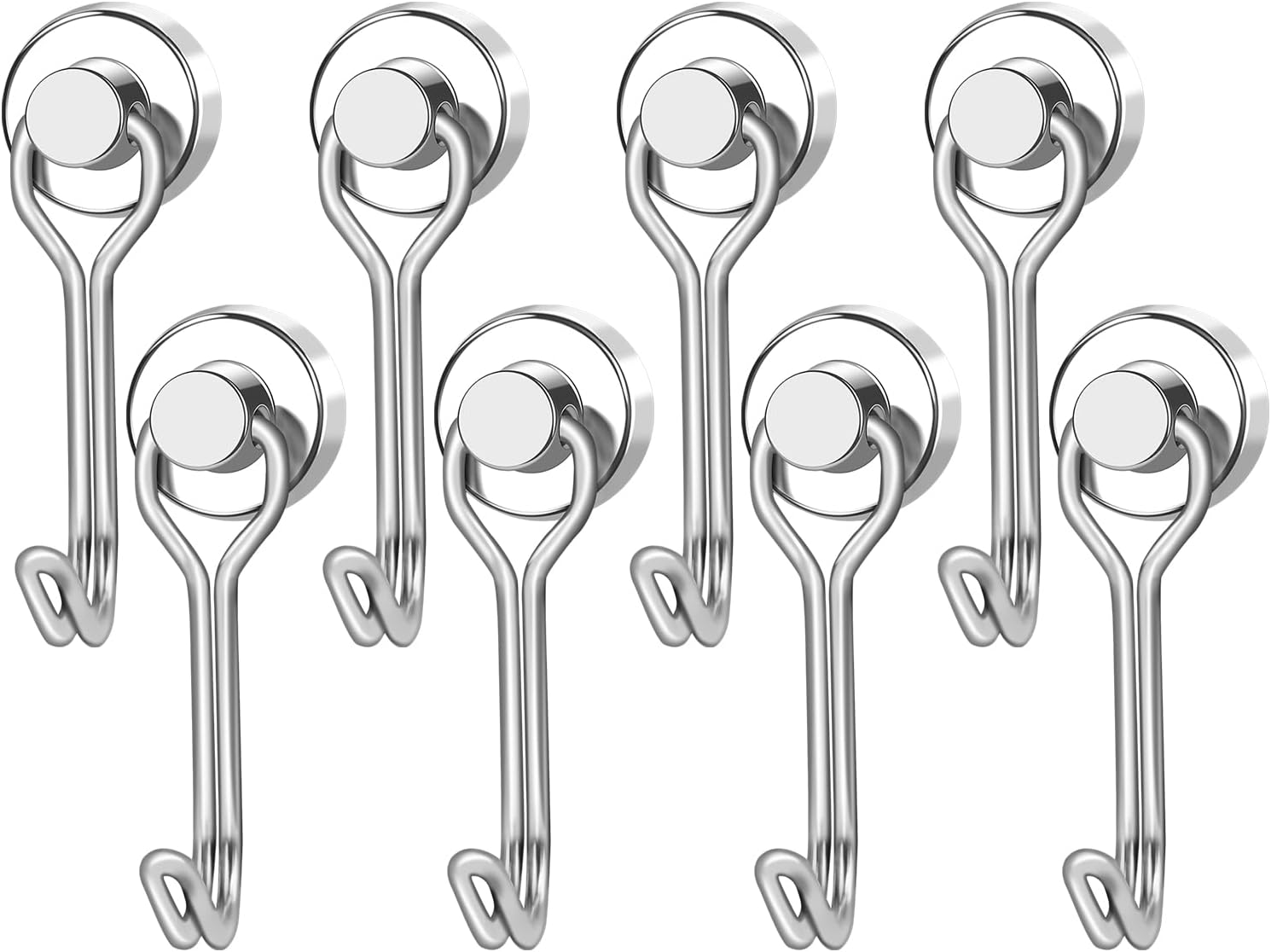LOVIMAG Magnetic Hook, Magnetic Hooks for Refrigerator Stong Swivel Magnet Hooks...