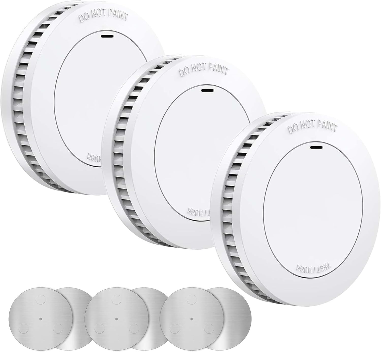 Smoke Alarm for Home,XINDUM Smoke Detectors 10 Years Battery, Fire Alarms with T...
