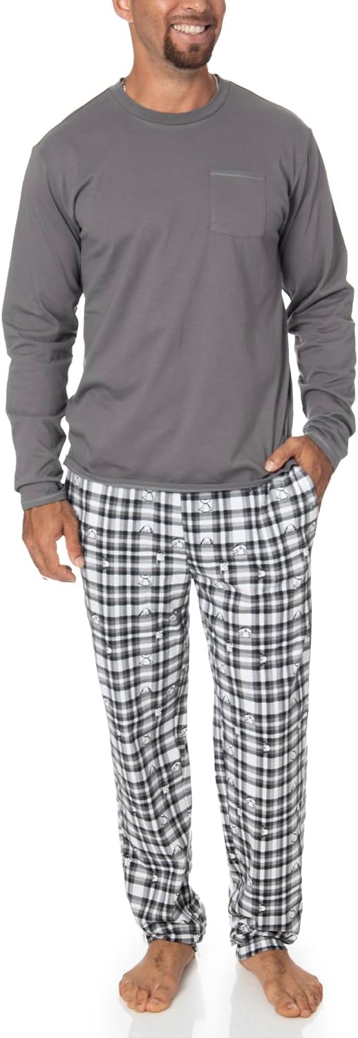 PEANUTS Snoopy Family Matching Pajamas Comfy PJs Sleepwear 2-Piece Sets for Chri...