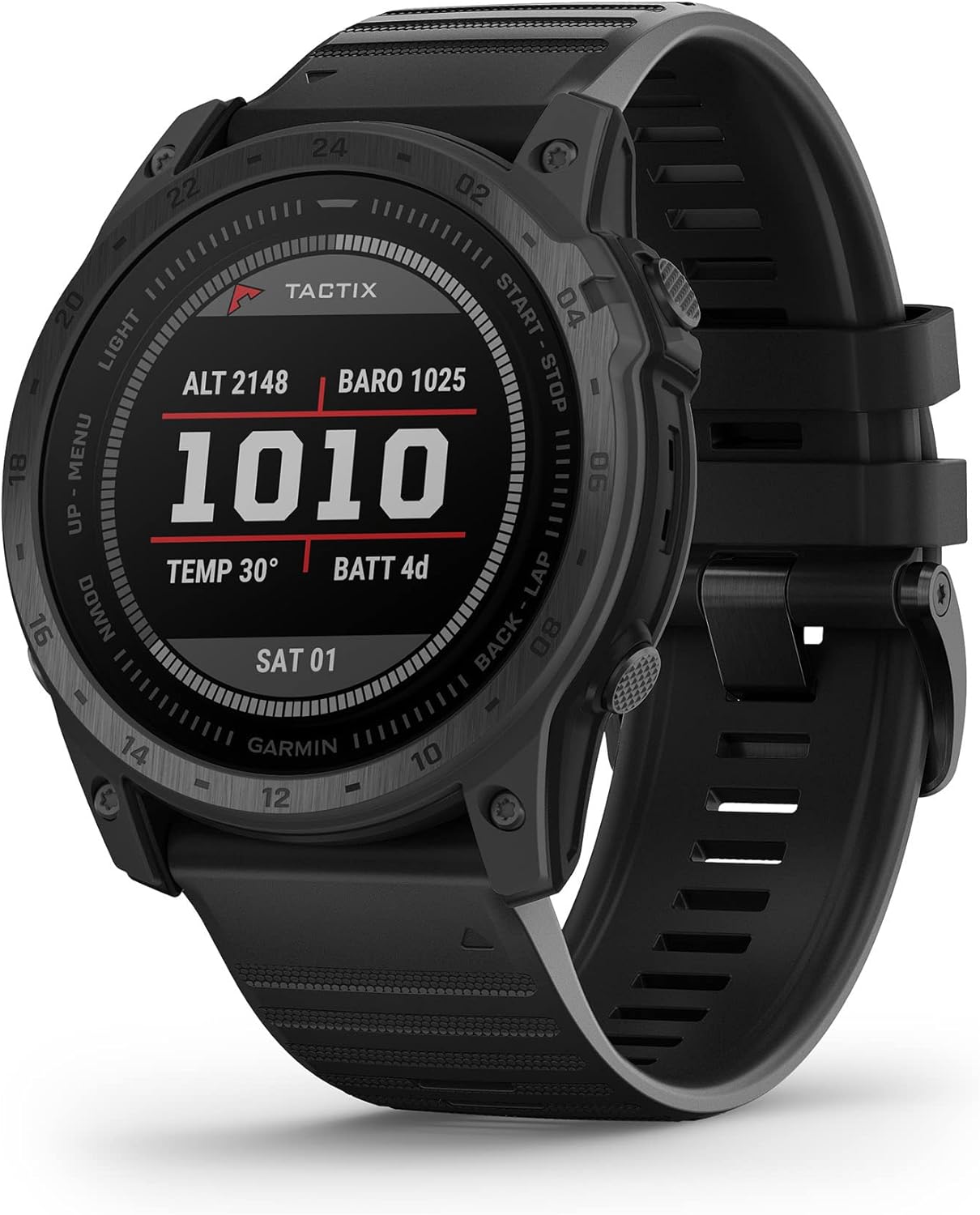 Gamin tactix 7, Standard Edition, Ruggedly Built Premium Tactical GPS Watch with...