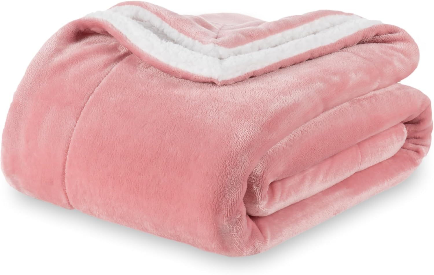 Berkshire Blanket-Sherpa Fleece Blanket, Warm and Soft Loftmink Reversible Blank...