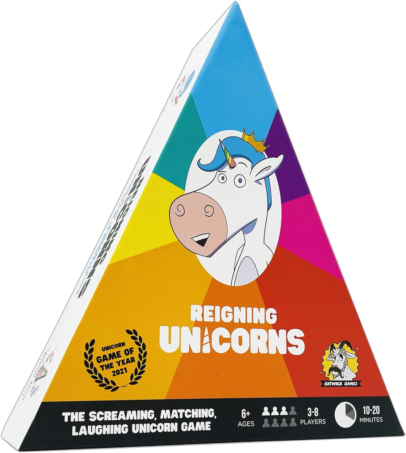 Reigning Unicorns The Matching, Yelling Unicorn Card Game, Fun and Quick Party G...